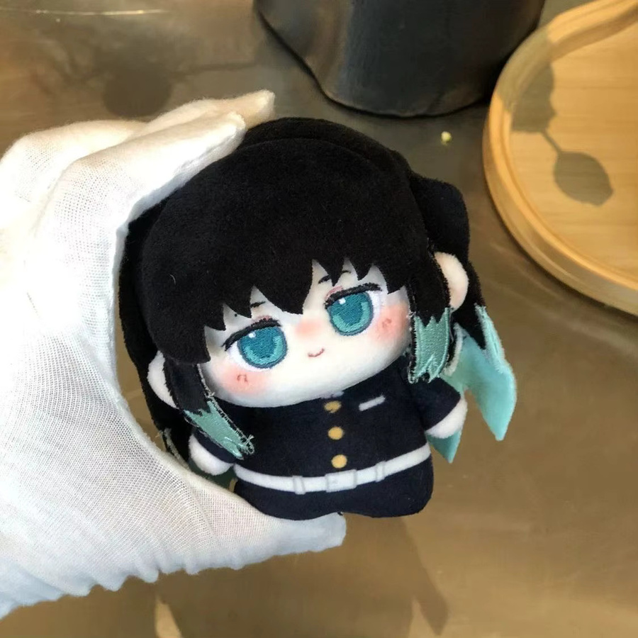 Bandai Dämon-Anime-Figur Giyu Tomioka Mitsuri Kanroji Douma, Baumwollpuppe Plüschtier, 10 cm - Bild 2