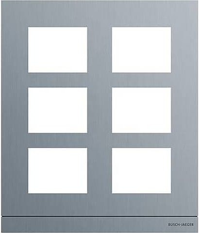 Busch-Jaeger Frontplatte für Audio-Intercom in Grau 2TMA220160X0003 - Bild 1