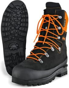 Stihl MS Lederstiefel Advance GTX in Schwarz und Orange, Größe 38 - Bild 1