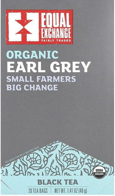 Equal Exchange Bio Earl Grey Schwarztee Beutel 20 Stück 40 g - Bild 1