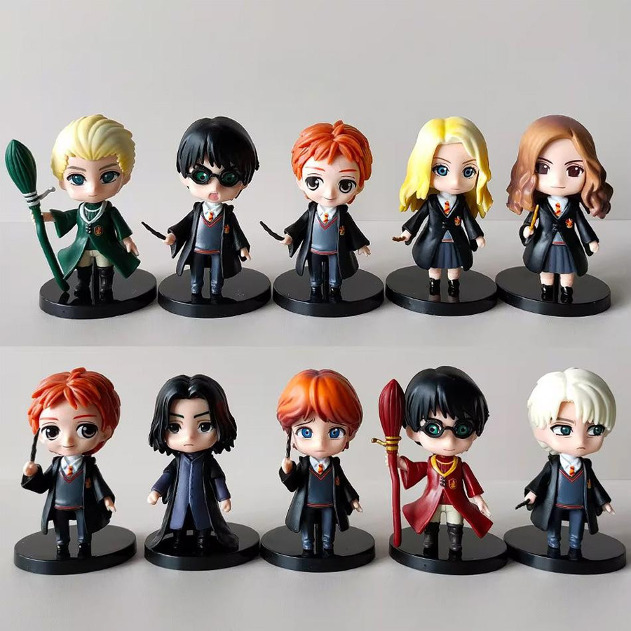 Yiran toy 1 Harry Potter Figuren-Set 10-teiliges Set PVC 7cm - Bild 2