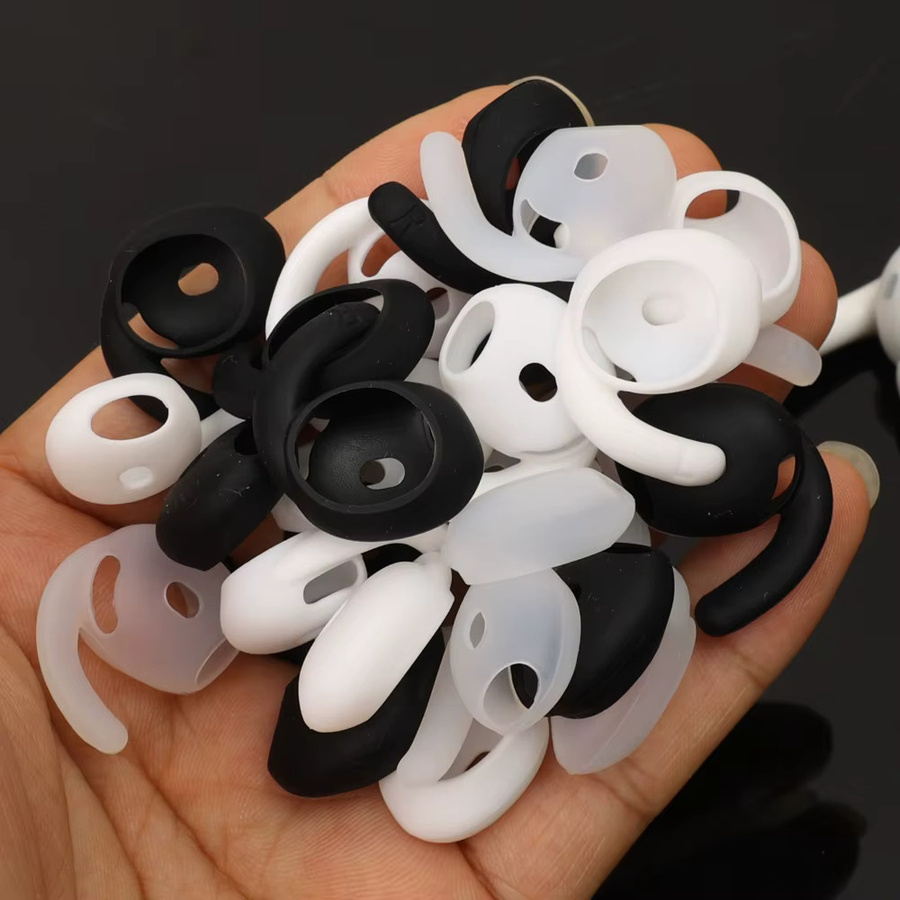 Silikon-Ohrstöpsel für Apple AirPods Pro 3 in Weiß, 6-1 Paar rutschfeste In-Ear Schutz-Ohrpolster - Bild 2