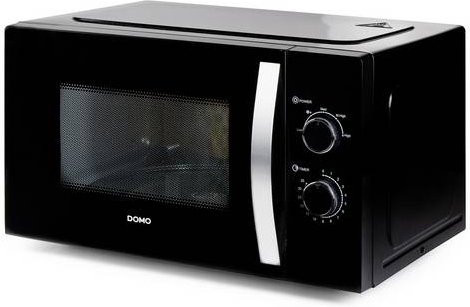 DOMO Mikrowelle Solo in Schwarz mit 900W Leistung - Bild 1