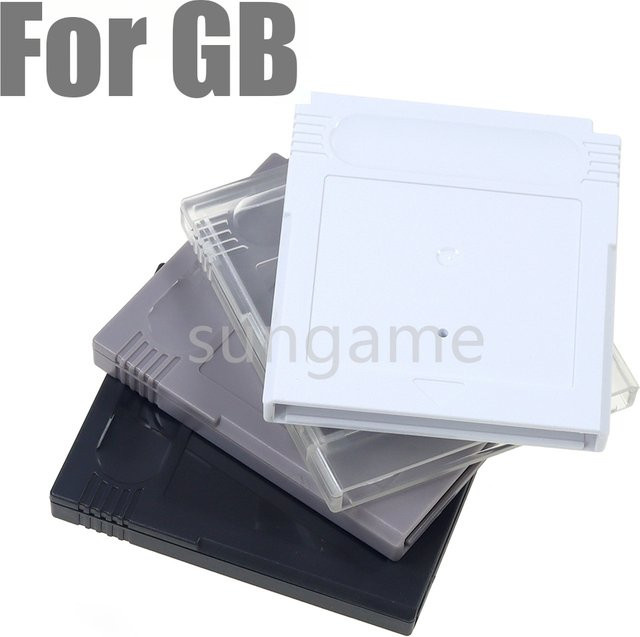 OCGAME Ersatz Gehäuse für Gameboy GB GBC GBP GBA SP Spielpatronen Transparent Grün inklusive Schrauben - Bild 1