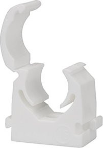 Riegler Rohrklemme speedfit aus Kunststoff für Rohre mit einem Außendurchmesser von 28 mm in Weiß - Bild 1