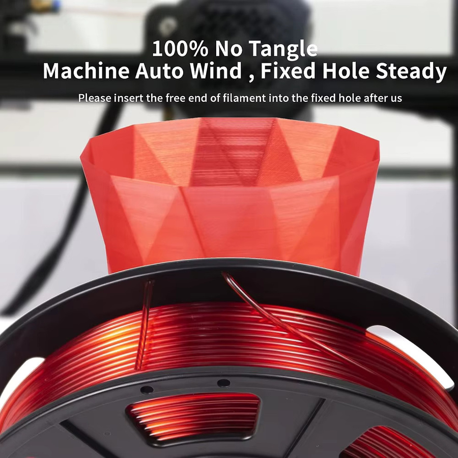 3D Maliang PETG Filament 1,75mm Transparent mit hoher Zähigkeit für FDM 3D-Drucker - Bild 3