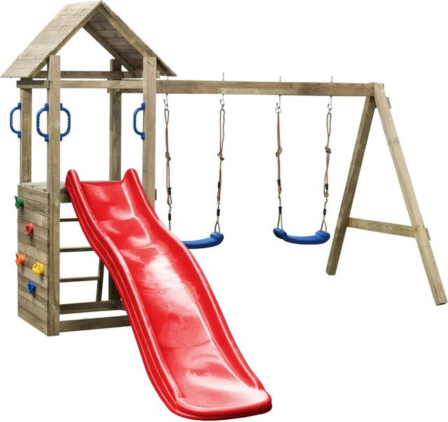 SwingKing Spielturm Maria in Rot, B/T/H: 295 x 160 x 210 cm - Bild 1
