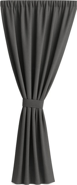 Setgarden Curtain Garden Outdoor Vorhang Anthrazit, 1tlg, Breite: 155 cm, Höhe: 200 cm - Bild 1