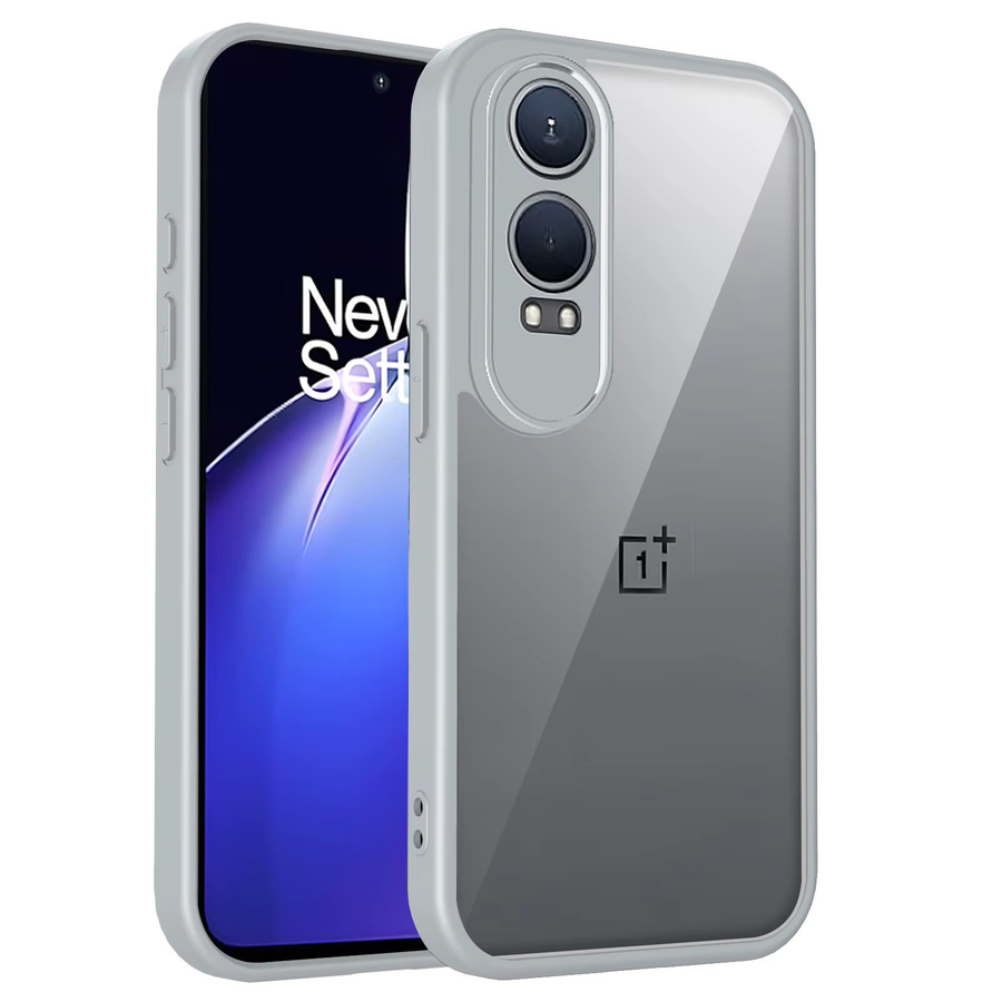OnePlus Nord CE4 Lite CPH2621 Schutzhülle mit Luftkissen und transparenter Rückseite aus Silikon und Hartschale - Bild 5