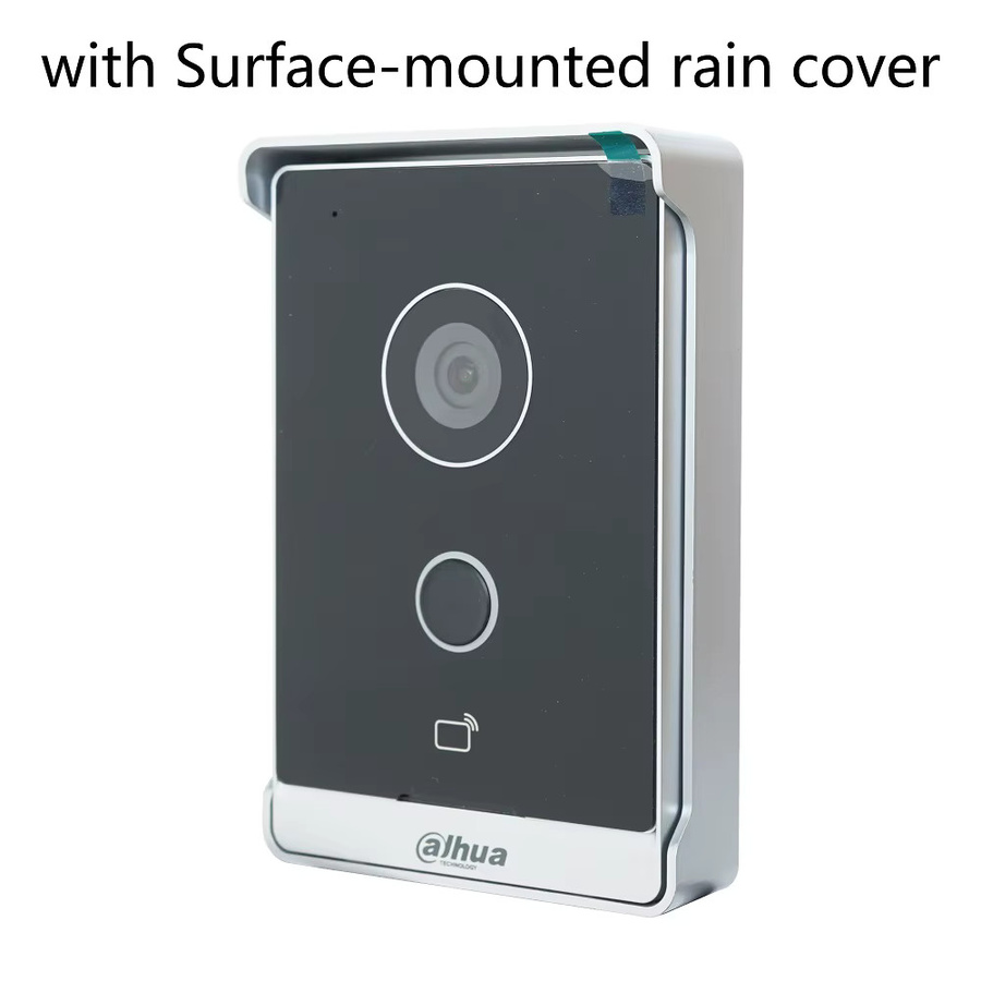 Dahua IP-Video-Gegensprechanlage-KIT in Schwarz mit VTO2211G-WP und VTH2621GW-P / VTH2621G-P inklusive App-Unterstützung und RFID-Karten-Entsperrung - Bild 2