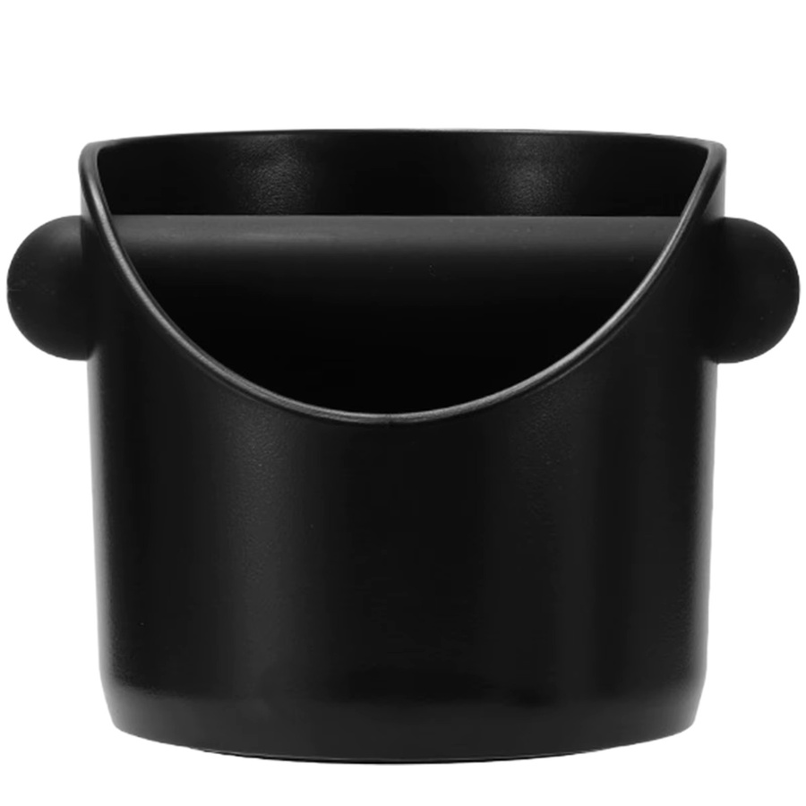 Espresso Knock Box Puck Container rutschfester Kaffeesatzbehälter aus Kunststoff in Schwarz oder Grün - Bild 7