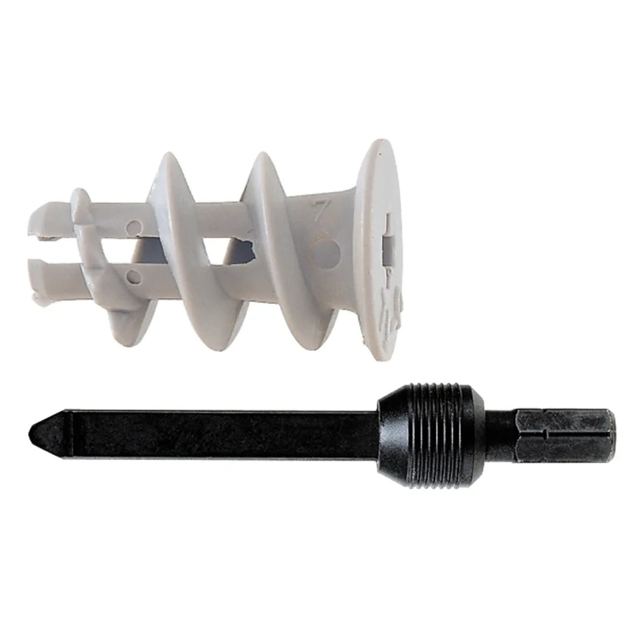 Fischer Gipskartondübel GK aus Nylon in Grau, 22 mm, 100 Stück - Bild 2