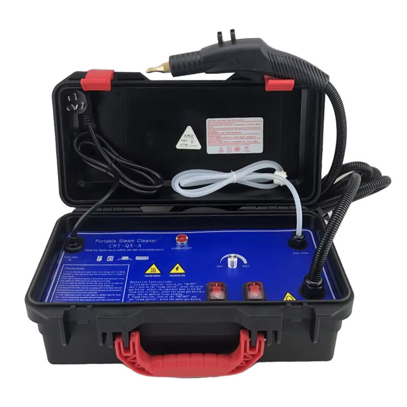 BALASHOV Handheld Dampfreiniger in Gelb-Schwarz für Haushalt und Auto - Bild 4