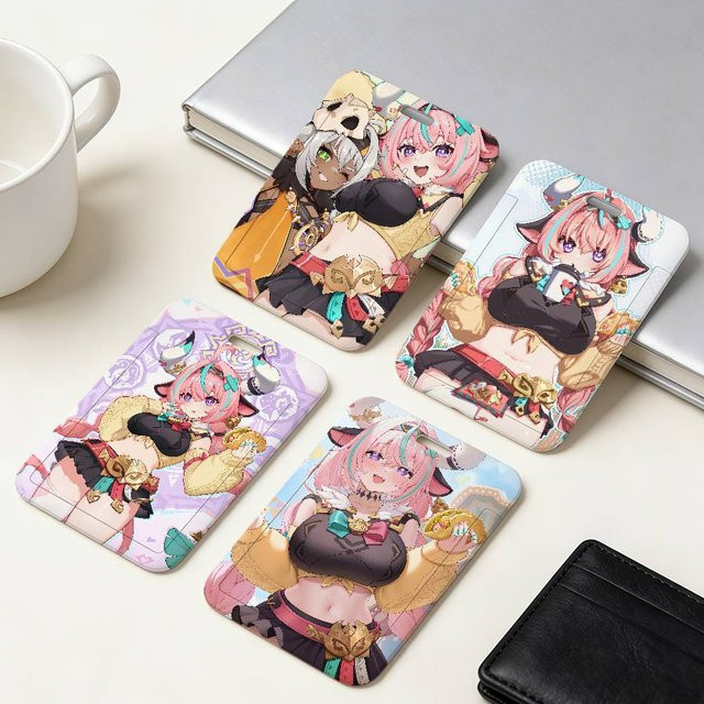 Varesa Genshin Impact Fanart Ausweishalter mit Klarsichtfenster für ID-Karten und Kreditkarten in Multicolour - Bild 1
