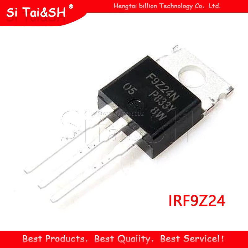 Si Tai&SH Transistor Set 10er Los IRF9Z24 IRF9Z34 IRLZ24N IRLZ34N IRLZ44N LM317T IRF3205 im TO-220 Gehäuse, Schwarz - Bild 2