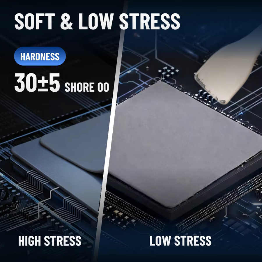 FEHONDA LTP81 Wärmeleitpaste 18 W/m.K Hochwärmeleitendes Gel für CPU und GPU zur Wärmeableitung für PS4 und PS5, 50 g - Bild 5