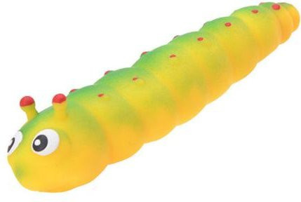 Raupen-Dehnbares Fidget-Spielzeug, Sensorische Raupen-Quetschspielzeug, 3D-Wurm, gelb - Bild 1