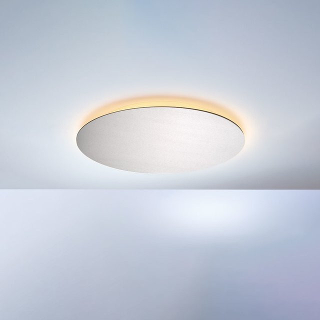 Escale Blade 24 LED Wand- und Deckenleuchte in Silber matt mit Up-and-Down-Effekt - Bild 1