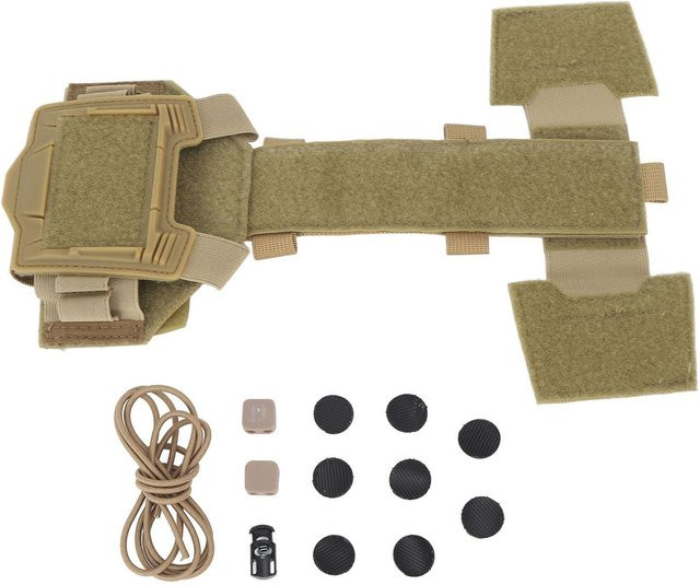 VehicleKit Universal Helm Batteriefach Gegengewichtstasche aus Nylon in Beige - Bild 1