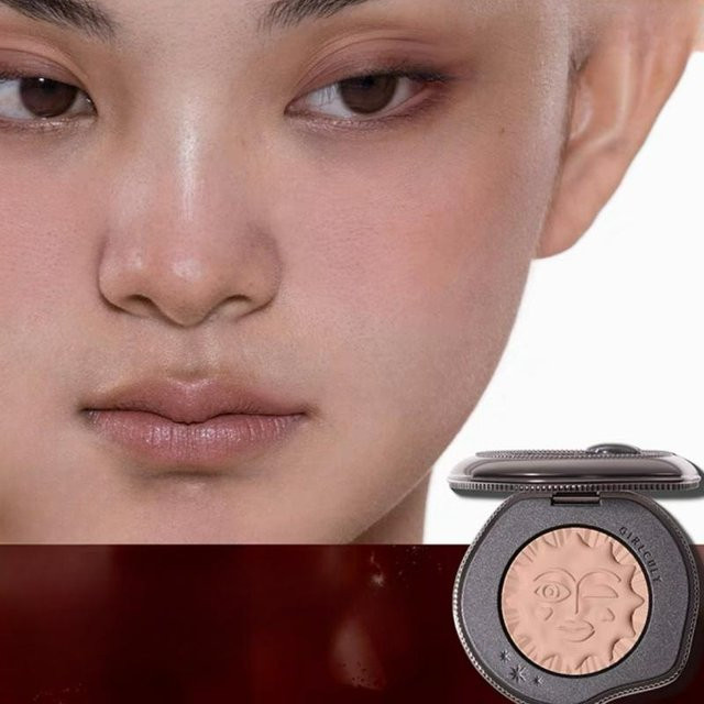 Girlcult Emotional Powder Blush, Schwarz, Matt - Bild 1