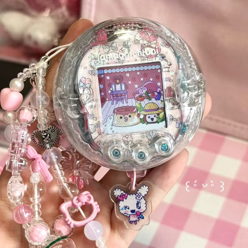 Bandai Tamagotchi Uni Nette Magie Transformer, Transparente Harte Schutzhülle Ersatz Shell Austauschbare Dekoration - Bild 2