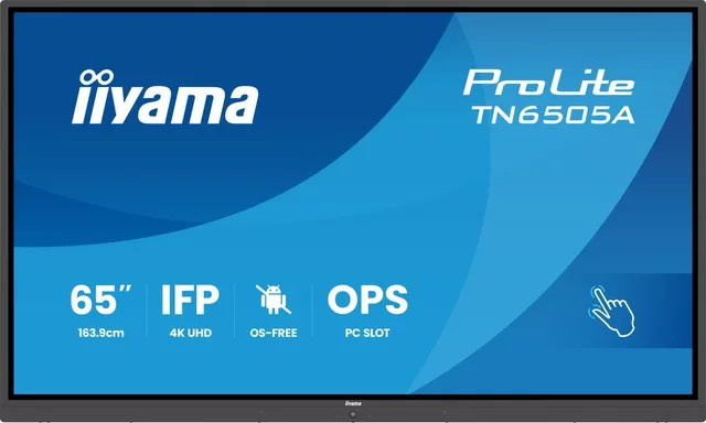 iiyama ProLite TN6505A-B1AG 65 Zoll 4K UHD Touch-Display IPS Schwarz - Bild 1