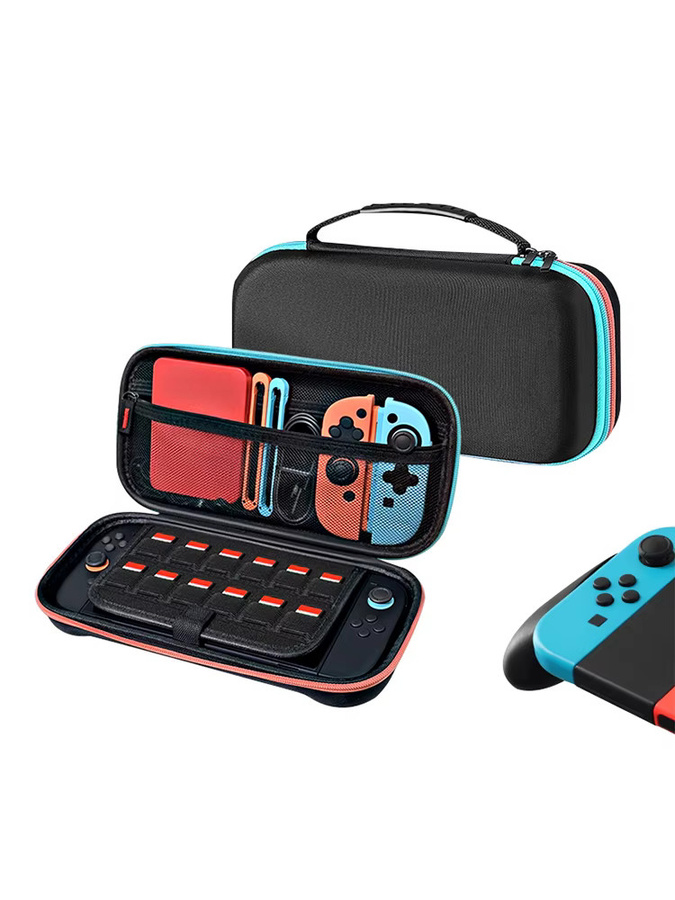 Schutztasche für Nintendo Switch2 Spielkonsolen der zweiten Generation in Rot-Blau - Bild 2