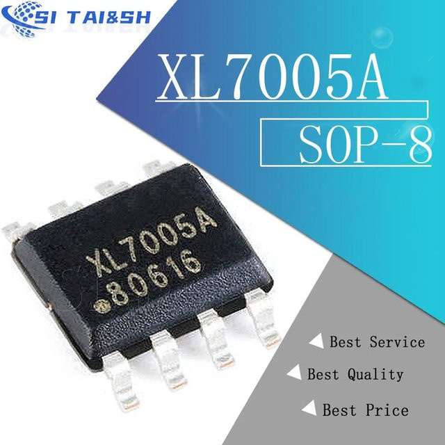 Si Tai&SH 10er Set XL7005 XL7005A XL7005E1 Step-Down DC-Konverter Chip in Schwarz SOP8 - Bild 1