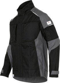 Kübler ACTIVIQ cotton+ Jacke schwarz/anthrazit Größe 4XL - Bild 1