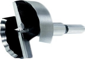 Fischer Forstnerbohrer Type 0317 Wave Cutter in Silber, Durchmesser: 28 mm, Gesamtlänge: 90 mm, Schaftdurchmesser: 8 mm - Bild 1