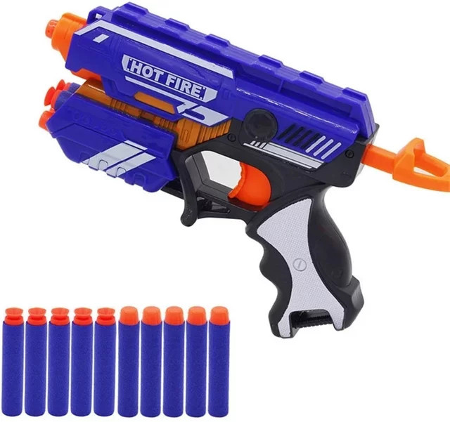 Nerf Spielzeugpistole, Kunststoff, Bunt / Mehrfarbig - Bild 1