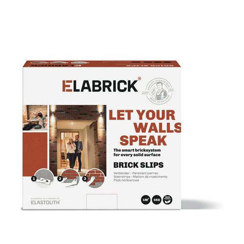 Elabrick Verblender Corsica in Steinoptik, grau/beige, B/H: 24,0 x 7,1 cm - Bild 3