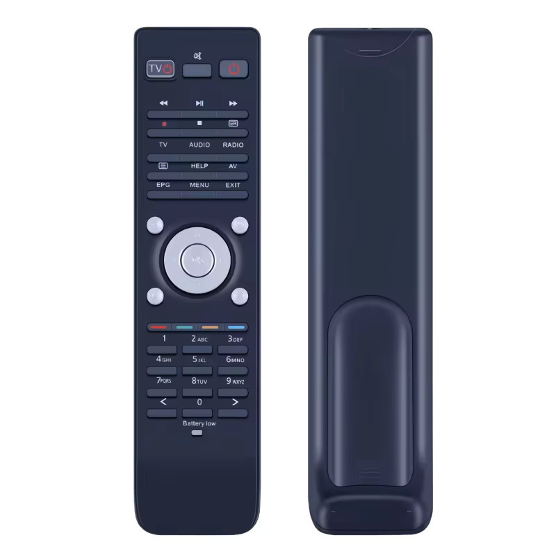 VU+ Fernbedienung in Schwarz für VU+ Duo2, Duo 2, Duo, Uno 4k, Solo 2, STB, Ultimo 4K und Zero TV-Box mit universeller TV-Funktion - Bild 2
