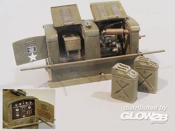 plusmodel U.S. Power unit M5, 1:35, Grün - Bild 1