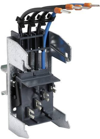 Schneider Electric AK5PA241 Sammelschienenadapter, 25A, 3p+N, Grau, inkl. 1 DIN-Schiene - Bild 1