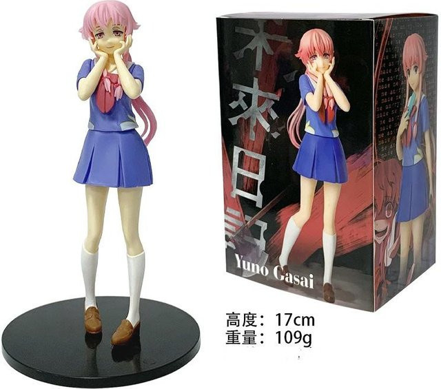 Future Diary Mirai Nikki Gasai Yuno Actionfigur, 17cm, ab 14 Jahren - Bild 1