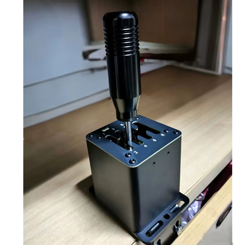 DUTRIEUX USB H-Schalthebel für PC Rennspiele in Schwarz, kompatibel mit Logitech G27 G29 G25 G920 und Thrustmaster T300RS/GT - Bild 2