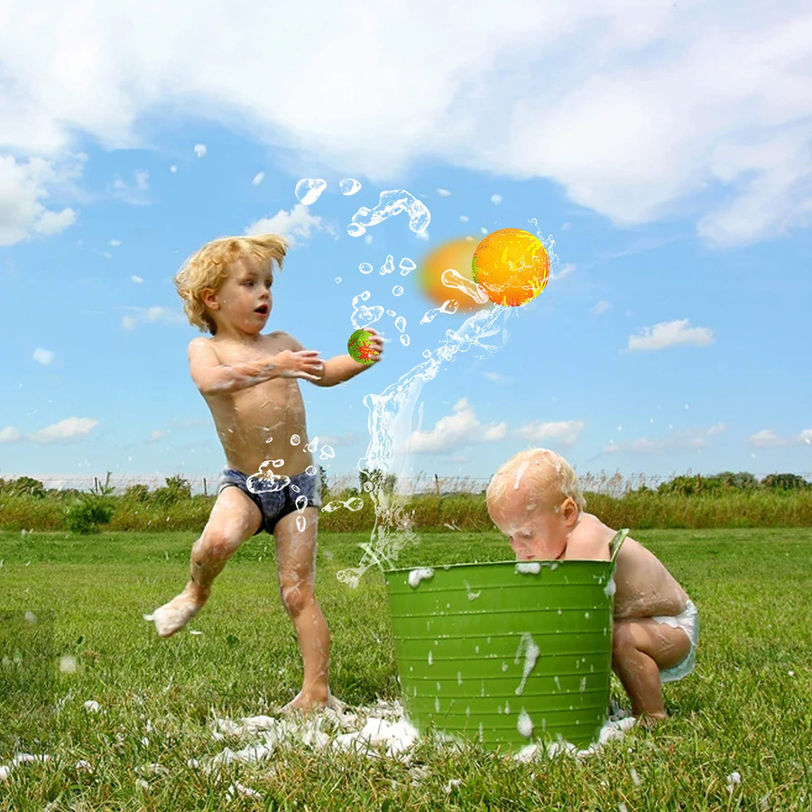 Fashnics Wassertuchbälle Wasser Stoff Bunt / Mehrfarbig - Bild 4