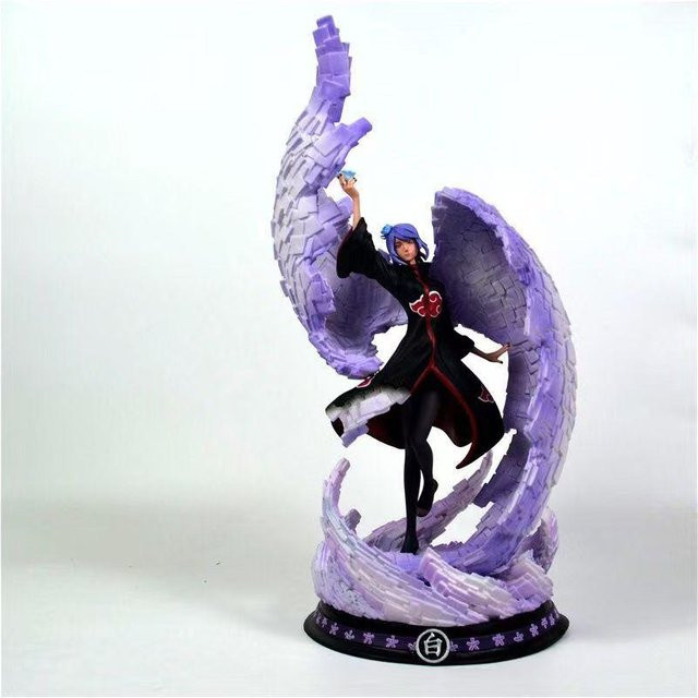 Yiran toy 1 Naruto Xiaonan Anime Maskierte Frau PVC Spielzeug 39 cm - Bild 1
