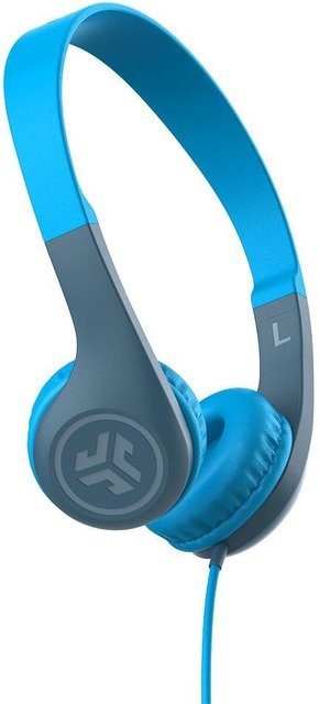 JBuddies Pop Wired On-Ear Kinderkopfhörer in Blau mit 3,5 mm Klinkenanschluss - Bild 1