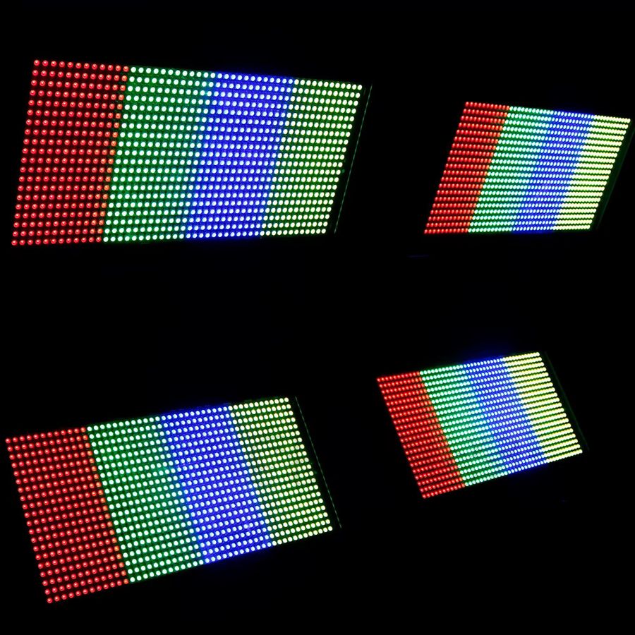 SHEHDS RGB LED Wash Strobe Flash Effekt mit 960 SMD 5050 LEDs und 200 W für DJ, Party, Disco und Bühne - Bild 3