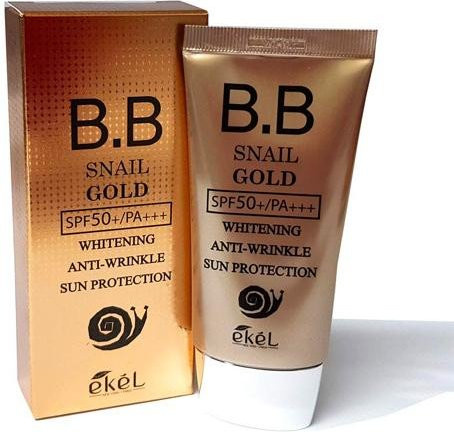 Ekel BB Cream Gold, 50 ml, mit Schneckenschleim-Extrakt - Bild 1