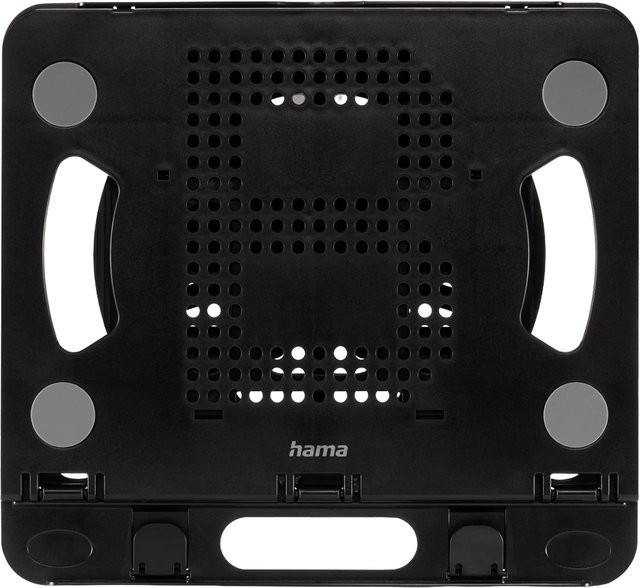 Hama Laptop-Stand Rotation 360 Grad drehbar und 8-stufig neigbar in Schwarz für bis zu 15,6 Zoll - Bild 1