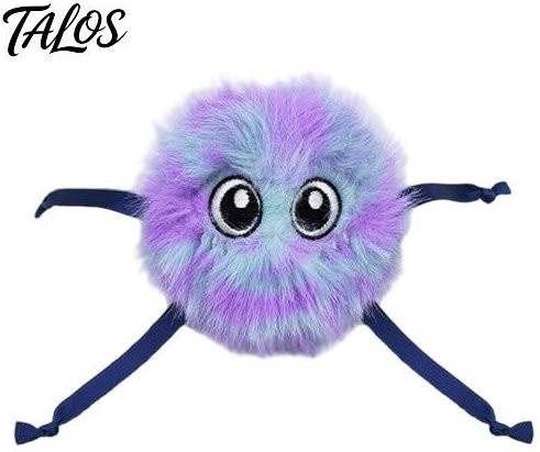 A Pet Home Elektrischer Ball, Automatischer Springender Plüschball, violett - Bild 1
