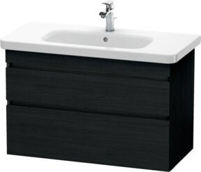 Duravit Waschtischunterschrank DuraStyle in Weiß, wandhängend mit 2 Schubladen, B/T/H: 93 x 44,8 x 61 cm - Bild 1
