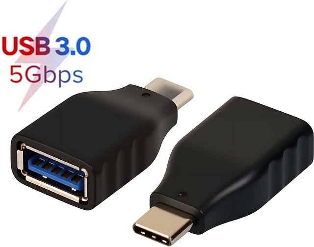 USB-C auf USB 3.0 OTG-Kabeladapter für MacBook Pro/Air/Mini und iPhone 16 Pro Max/16 Plus/iPhone 15 mit 5 Gbps Datenübertragung - Bild 1