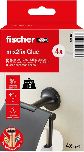 Fischer GOW Badkleber Multipack 4 Stück transparent schnellhärtend - Bild 1