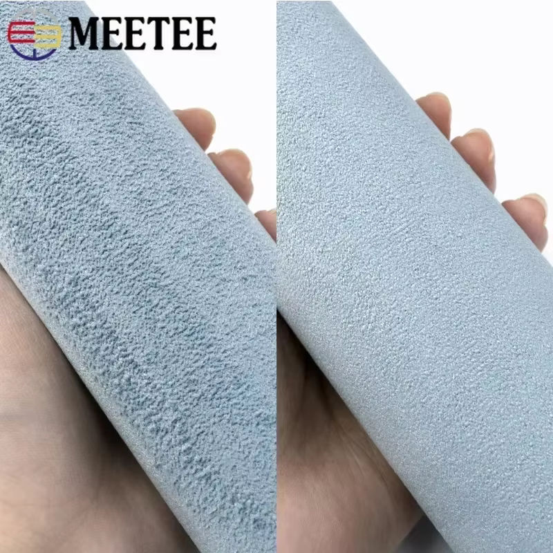 Meetee Selbstklebender Stoff in DarkGray aus Kunstleder und Wildleder für DIY-Besatz und Auto-Innentüren, B/H: 20 x 30–100 x 143 cm - Bild 6