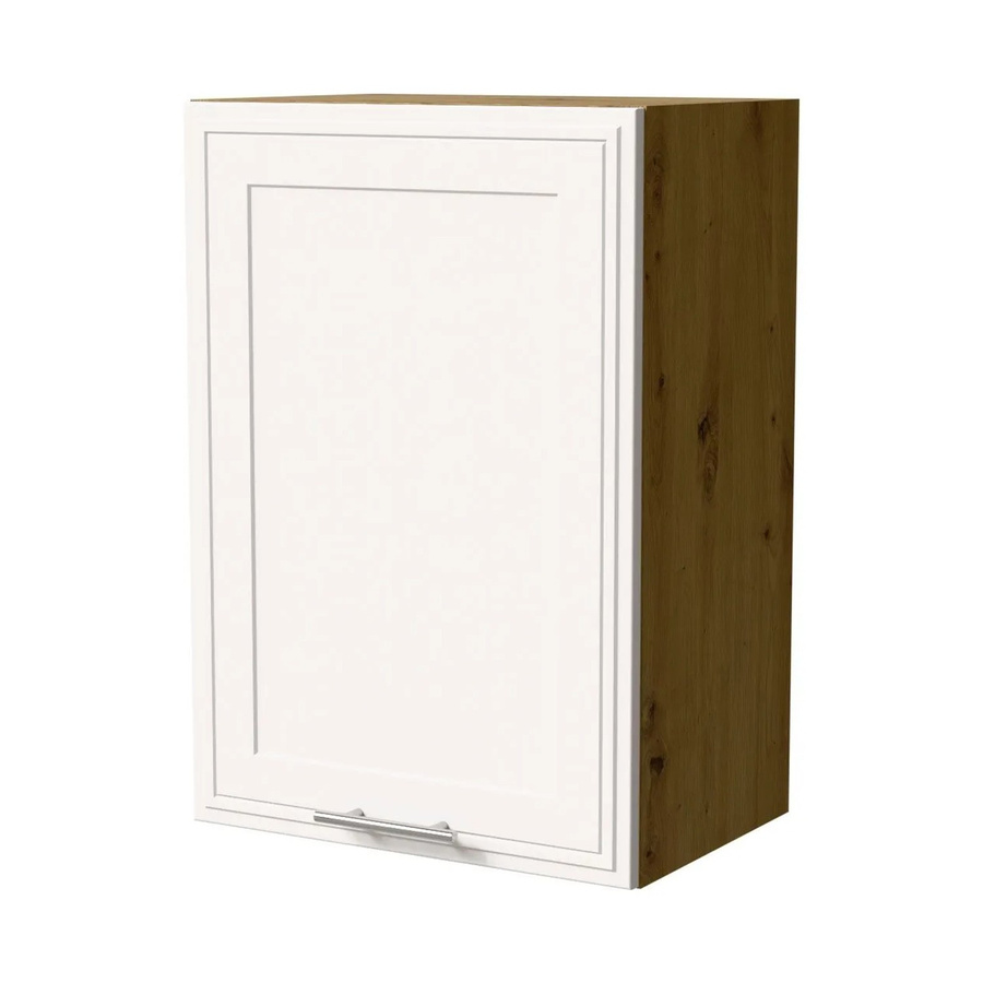 Feldmann-Wohnen Hängeschrank Salo W2 Eiche Artisan und Weiß Matt mit Soft-Close-Türen, B/T/H: 50 x 32,5 x 72 cm - Bild 2