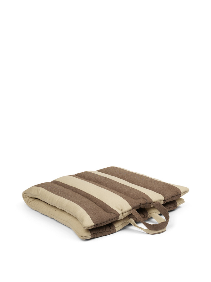 Ferm Living Strand Faltmatte aus Bio-Baumwolle in Multicolour mit Tragegriff - Bild 4